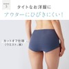 Gunze Kireilabo KL2070 Women’s Briefs, Completely Seamless, Cotton Blend