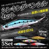 CONTYU Sea Bass Lure Set Sinking Pencil 80mm 17.5g Sinking