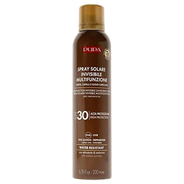 PUPA Milano Multifunction Invisible Water Resistant Sunscreen Spray SPF 30