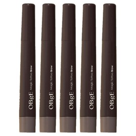OBge Magic Tattoo Eyebrow 2ml, natural gray, 5 pcs / OBge 매직 타투 아이브로우 2ml, 내추럴 그레이, 5개