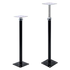 YXGJDP 2-Pack Floor Jacks,Mini Screw Jack,Floor Straightener,Adjust Supports,Lift Supports,Level Supports,Crossbeam Support,Post 16" to 20"