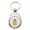 Huuraa Keyring with cheese is everything better, mouse gift, shopping