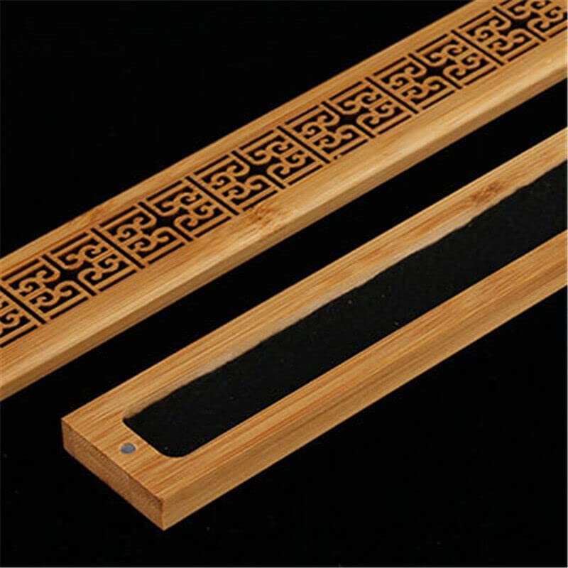 Incense Burner, Horizontal Incense Burner, Wood Incense Burner, Natural Bamboo