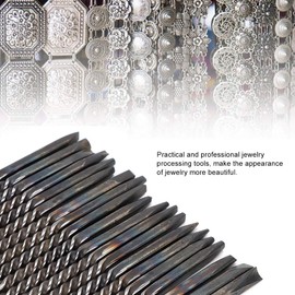20pcs Professional Jewellery Carving Tools Set Jewellery Professional Jewellery Set Engraving Tool Metal Tool, Metal Carving Anvil Chisel