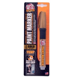 Super Met-Al Markers:  Pump Action Paint Markers, All Colors - Gold