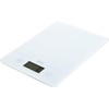 ECG White KV 117 Slim Kitchen Scales Glass