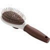 HUNTER SPA Pflegebürste selbstreinigend, für Hunde, 22,5 x 8,0 cm,