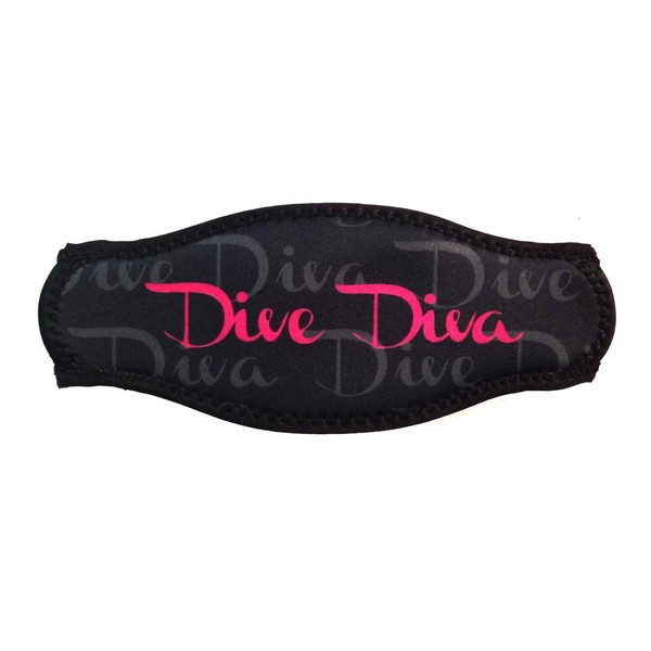 New Comfortable Neoprene Strap Wrapper for Your Scuba Diving & Snorkeling Mask - Dive Diva