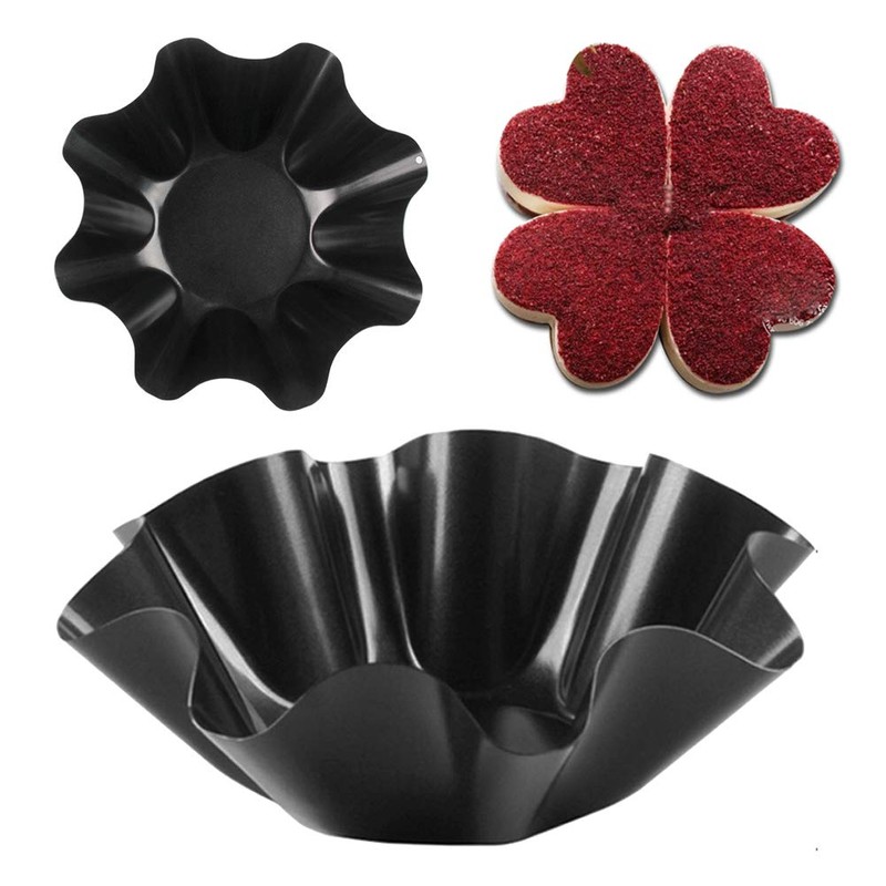 4Pcs Tortilla Maker Nonstick Taco Shell Maker Salad Bowl Carbon