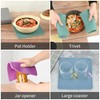 Smithcraft Silicone Trivets for Hot Dishes, Pots and Pans, Hot