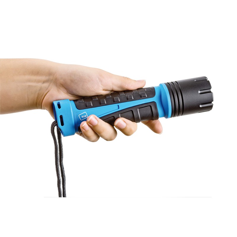 B&W Light Solutions 550 Lumen LED Polymer Recharge Handheld Flashlight