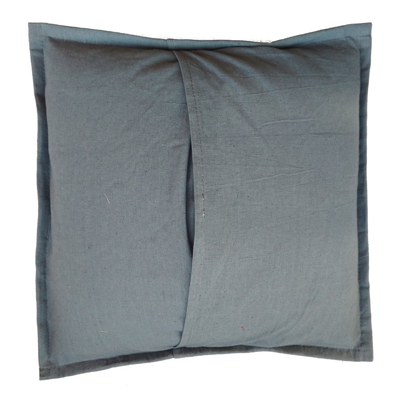 Rastogi Handicrafts Handmade Patchwork Cushion Pillow, Sari Patch Throw Pillow