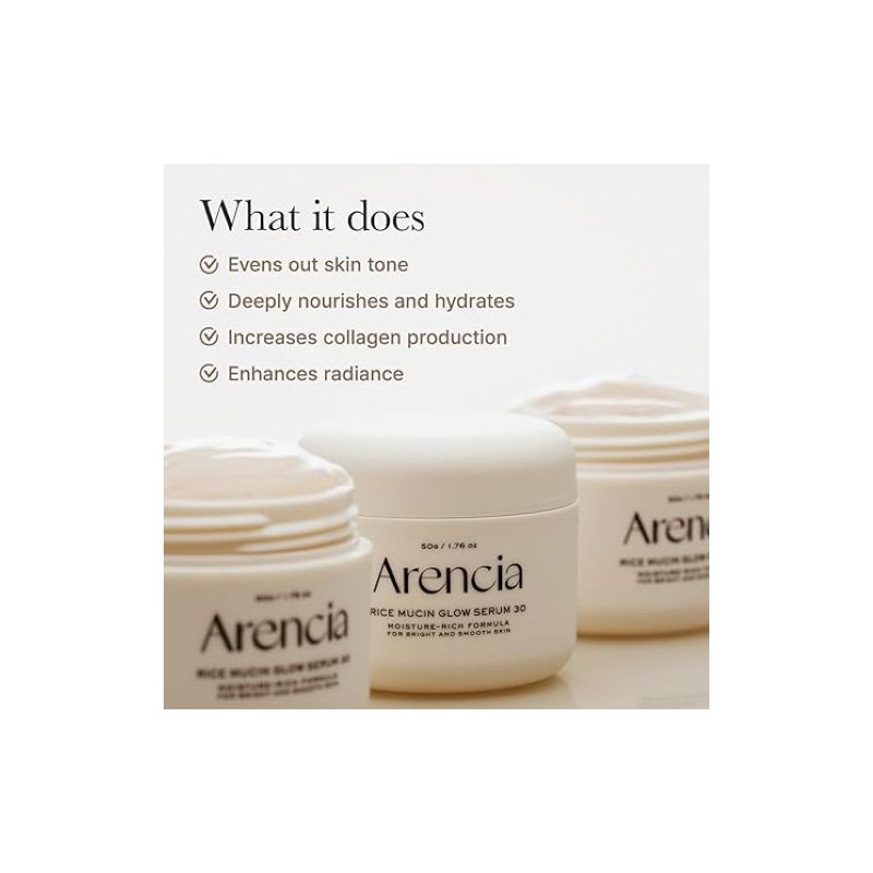 ARENCIA [ARENCIA]Rice Mucin Glow Serum 30 50g
