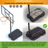Basketball Hoop Sandbag - Heavy Duty Weighted Bottom Anchor for