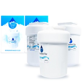 3-Pack Replacement for General Electric PSHF6PGZBEBB Refrigerator Water Filter - Compatible with General Electric MWF, MWFP Fridge Water Filter Cartridge