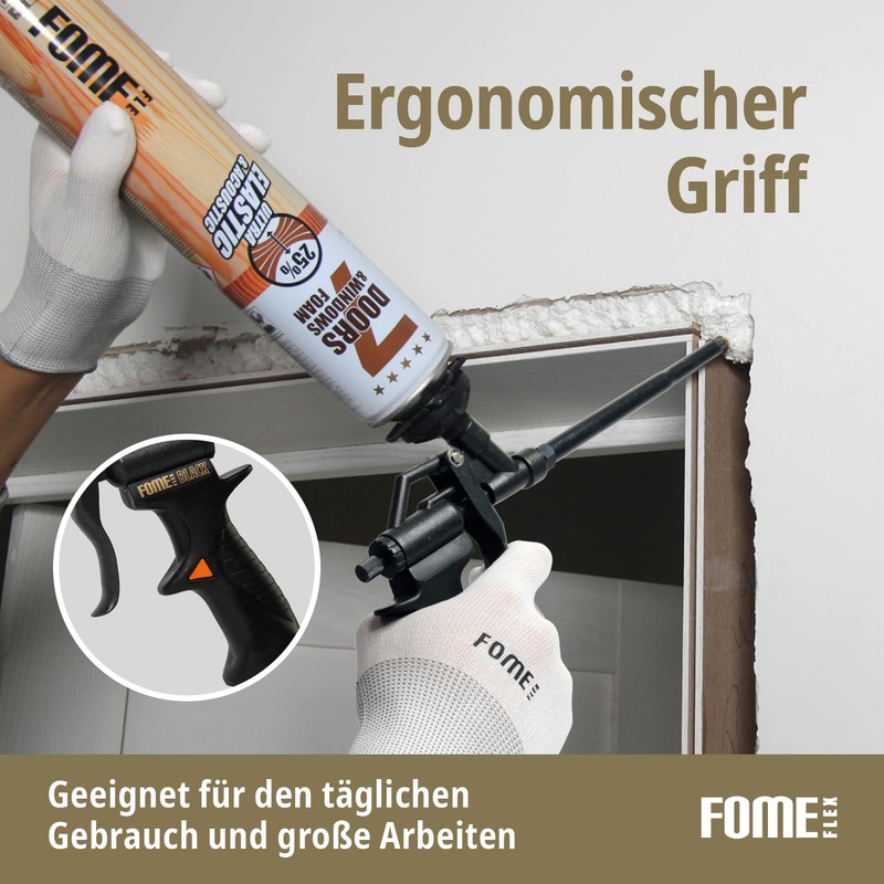 FOME Flex Black Edition Professional Reliable and Durable Gun PU