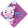 Baby on Board Sign for Car - Baby Unicorn Design,