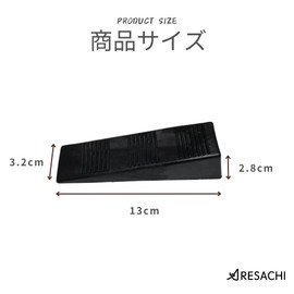 ARESACHI Door Stopper Rubber Stopper Door Stop Entrance Door 4pcs Black