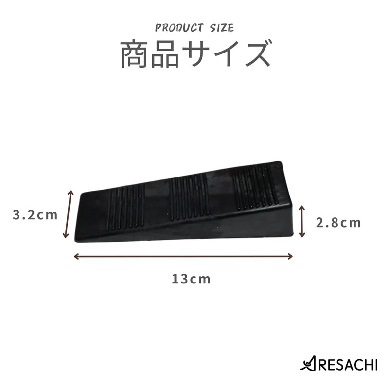 ARESACHI Door Stopper Rubber Stopper Door Stop Entrance Door 4pcs