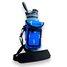 Drink Handlers Around Drink Wrap with Pocket Purse - Versatile Water Bottle Holder with Strap, Ideal for Gym, Travel, Running - 30-40oz Tumbler, Carrier Bag, Golf