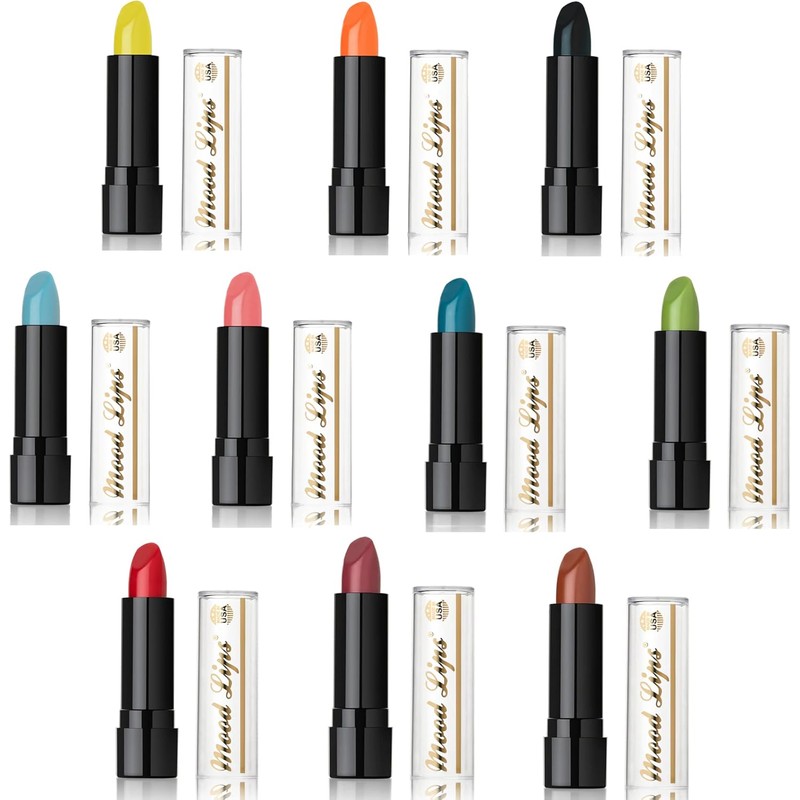 Lápiz Labial De Larga Duración Que Cambia De Color (Paquete