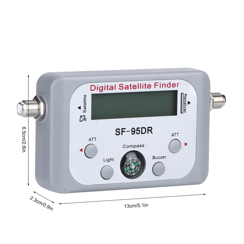 SF-95DR Digital Satellite Signal Meter Finder Instrument Equipment Support for