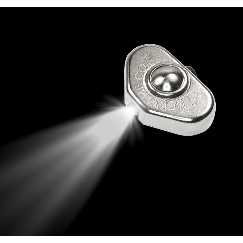 Lucky Line Smallest LED Thumb Light for Keys, Screwdrivers, Measuring