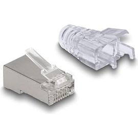 Delock RJ45 modular plug with front opening (Easy Connect)