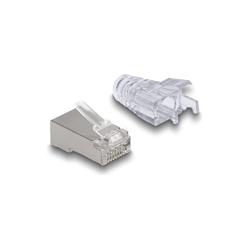 Delock RJ45 modular plug with front opening (Easy Connect)