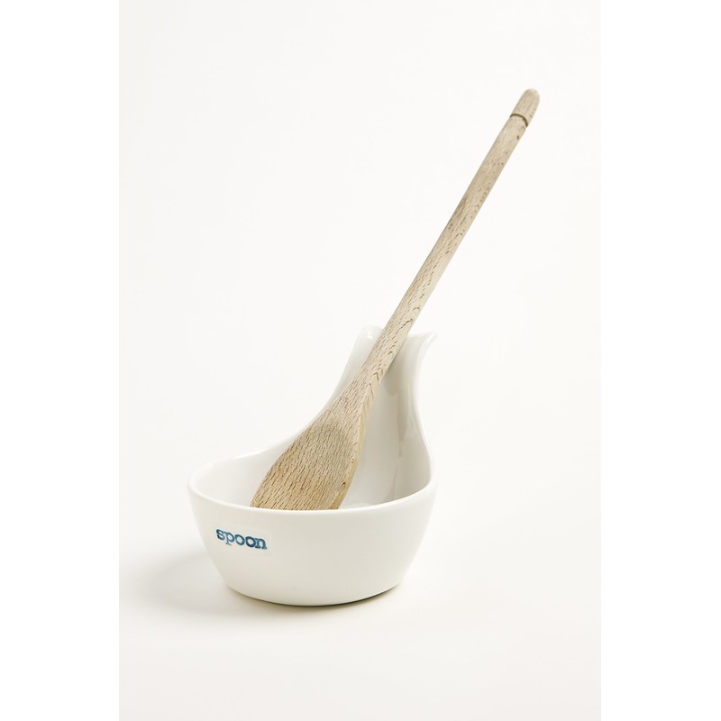 Keith Brymer Jones - Word Range - Ceramic White Spoon