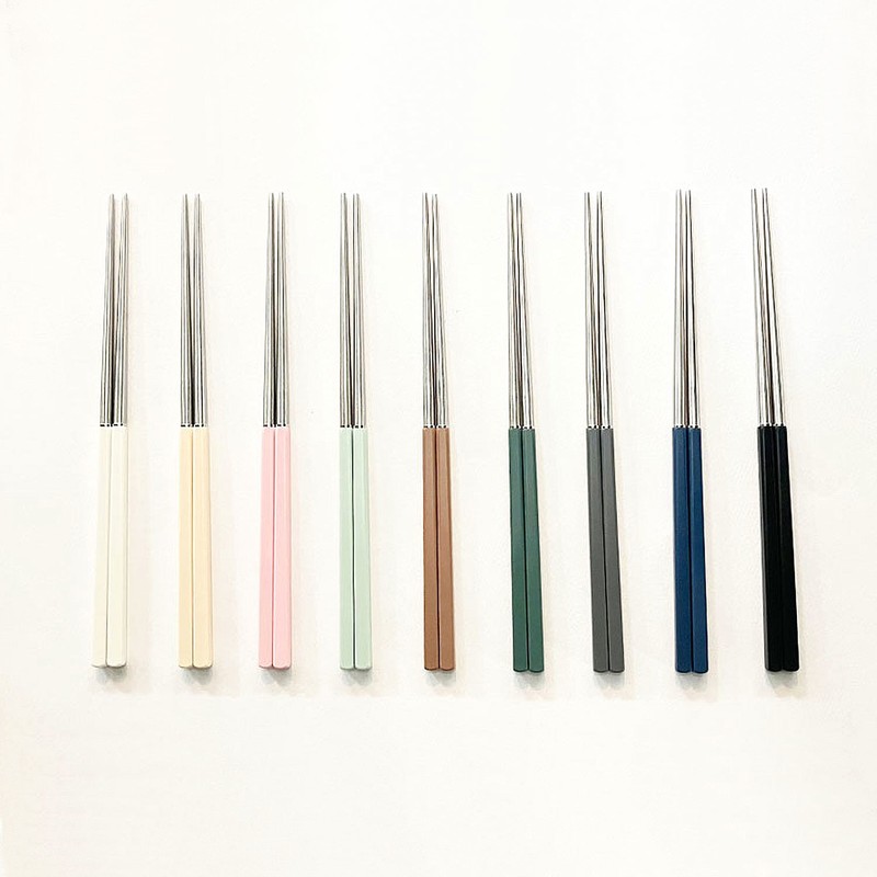 Bogen Pino Silver Spoon 9 Colors (Choose 1), Vacuum ChopsticksVacuum