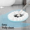 Colorful 360° Spin Mop and Bucket Set with 3 Microfiber