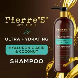 Shampoo Pierre's Apothecary Acido Hialuronico Y Aceite Coco