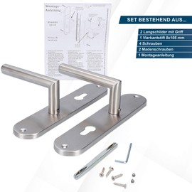 Alpertec stainless steel Conte — Langschildg Arnitur different versions, 28015510