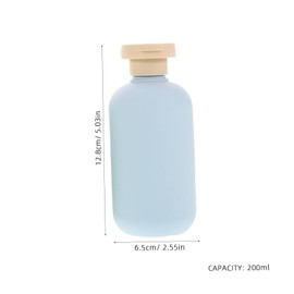 Healvian 3pcs Avocado Travel Refillable Bottles Shampoo Bottles for Travel Portable Containers for Toiletries Multi-use Shampoo