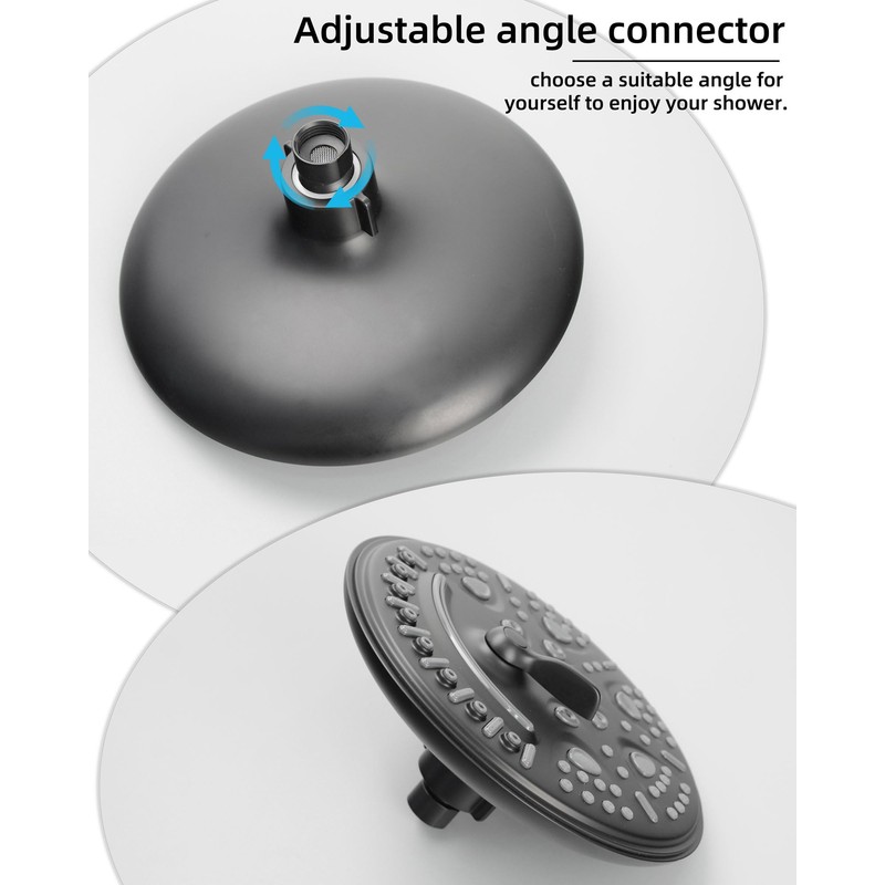 PHASAT 2 Handle Shower Faucet,Bathtub Faucet Set,Tub and Shower Trim