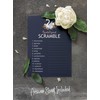 Inkdotpot Scramble Bridal Shower Game Cards Swan Party Wedding Supplies