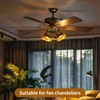 Pendant Light Shades, 4 Pack Ceiling Fan Light Shade Replacements