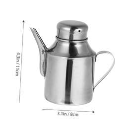 iplusmile Surgical Stainless Steel Eyewash Pot Hand-held Eye Cleaning Device for Home and Hospital Use Practical Eye Rinse Tool