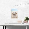 TRIOSK Tin Sign Cat Funny with Saying Scheiss Egal 20