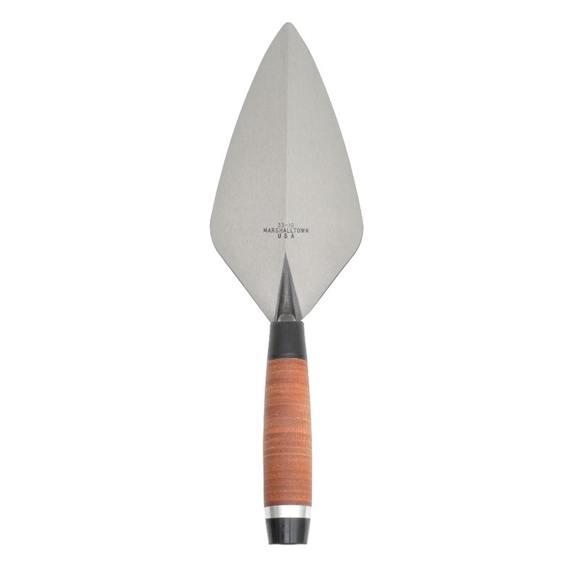 MARSHALLTOWN London Brick Trowels, Leather Handle Material, 254mm Length, London