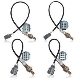 4Pcs 234-5010 234-4355 234-4368 O2 Oxygen Sensor Upstream Downstream Compatible with Honda Accord 3.0L Odyssey Pilot Ridgeline Acura MDX RL 3.5L