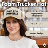 Funky Junque Foam Snapback Trucker Hat - Long Live Cowgirls