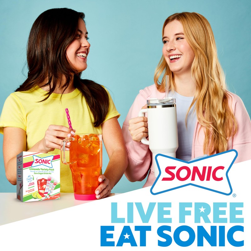 Sonic Singles To Go Variety Pack, Watertok Powdered Drink Mix,