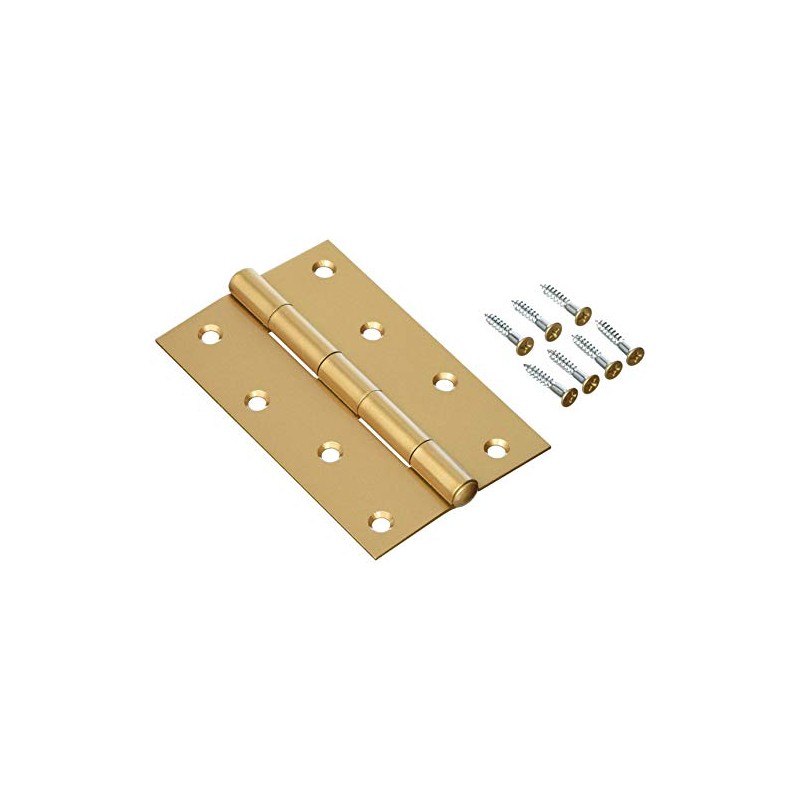 High Logic 26031 Gold Hinge 5.0 inches (127 mm), Pack