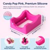Beryzol Silicone Cup Cradle for Tumblers with Felt Squeegee, Use