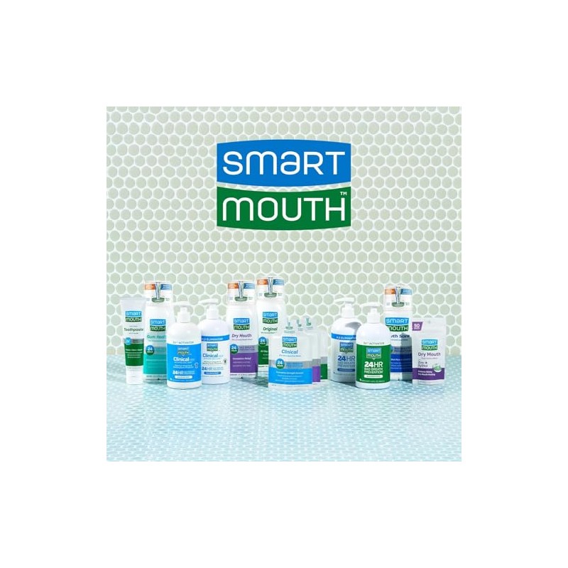 SmartMouth Premium Zinc Ion Toothpaste, Mild Mint 6 oz