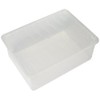 Basicwise Plastic Storage Container, Shoe box, Set of 6