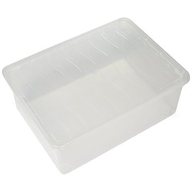 Basicwise Plastic Storage Container, Shoe box, Set of 6