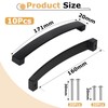DBREAKS Pack of 10 Furniture Handles, 160 mm Hole Spacing